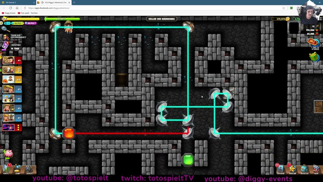 DIGGY'S ADVENTURE EVENT [1440p]: A-MAZE-ING MAZES 2 | BASEMENT OF MADNESS