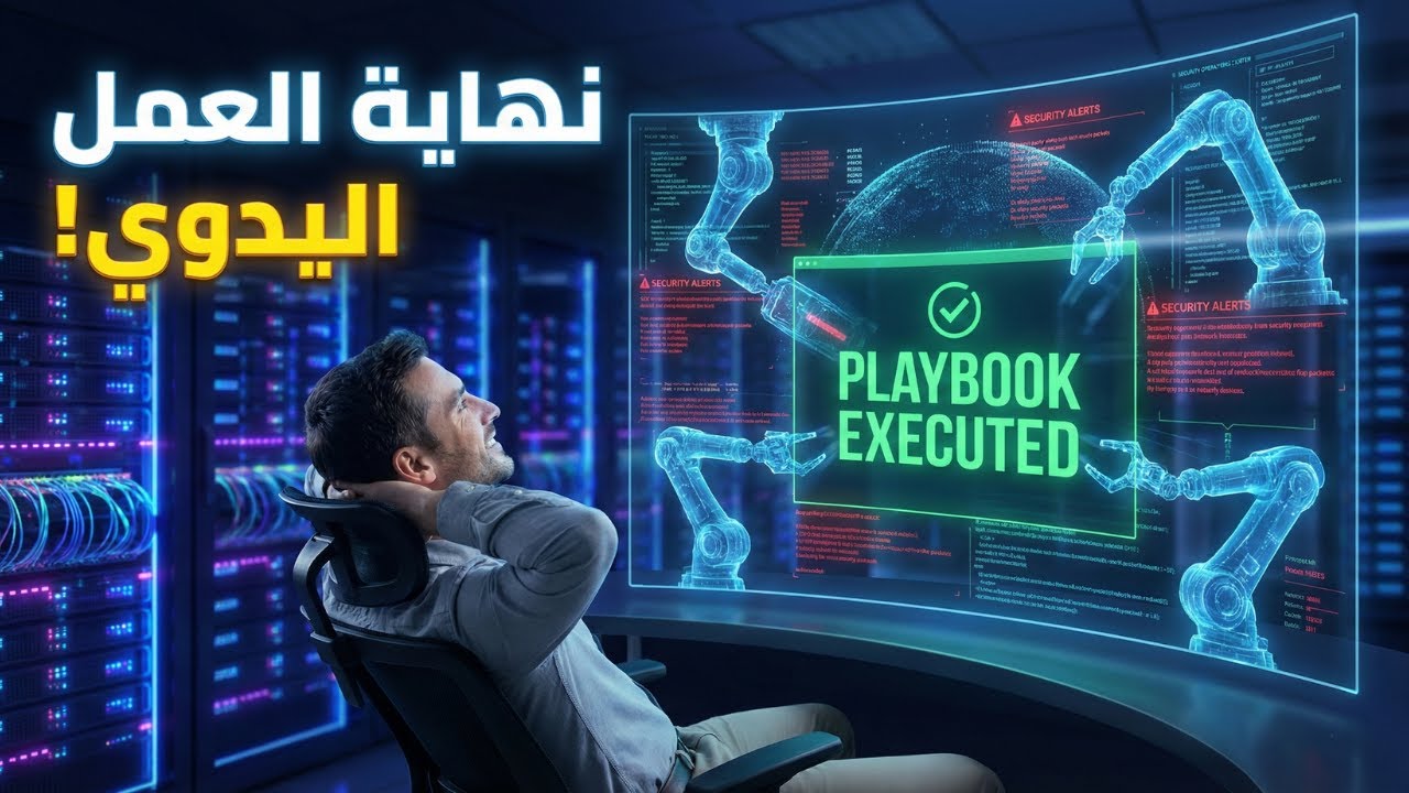 الفيديو #13: وداعاً للمهام اليدوية! مقدمة في عالم الـ SOAR | شرح Introduction to SOAR #13