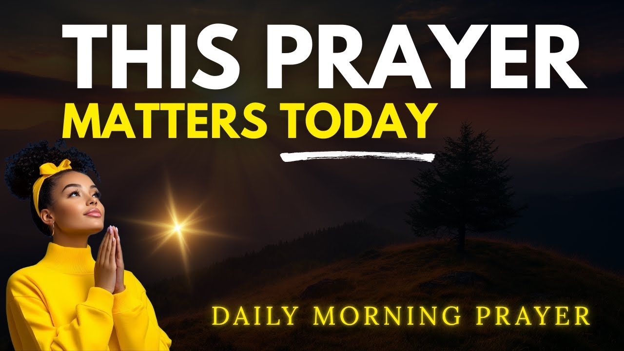 Pray This Before You Start Your Day | God’s Peace and Guidance | Morning Prayer