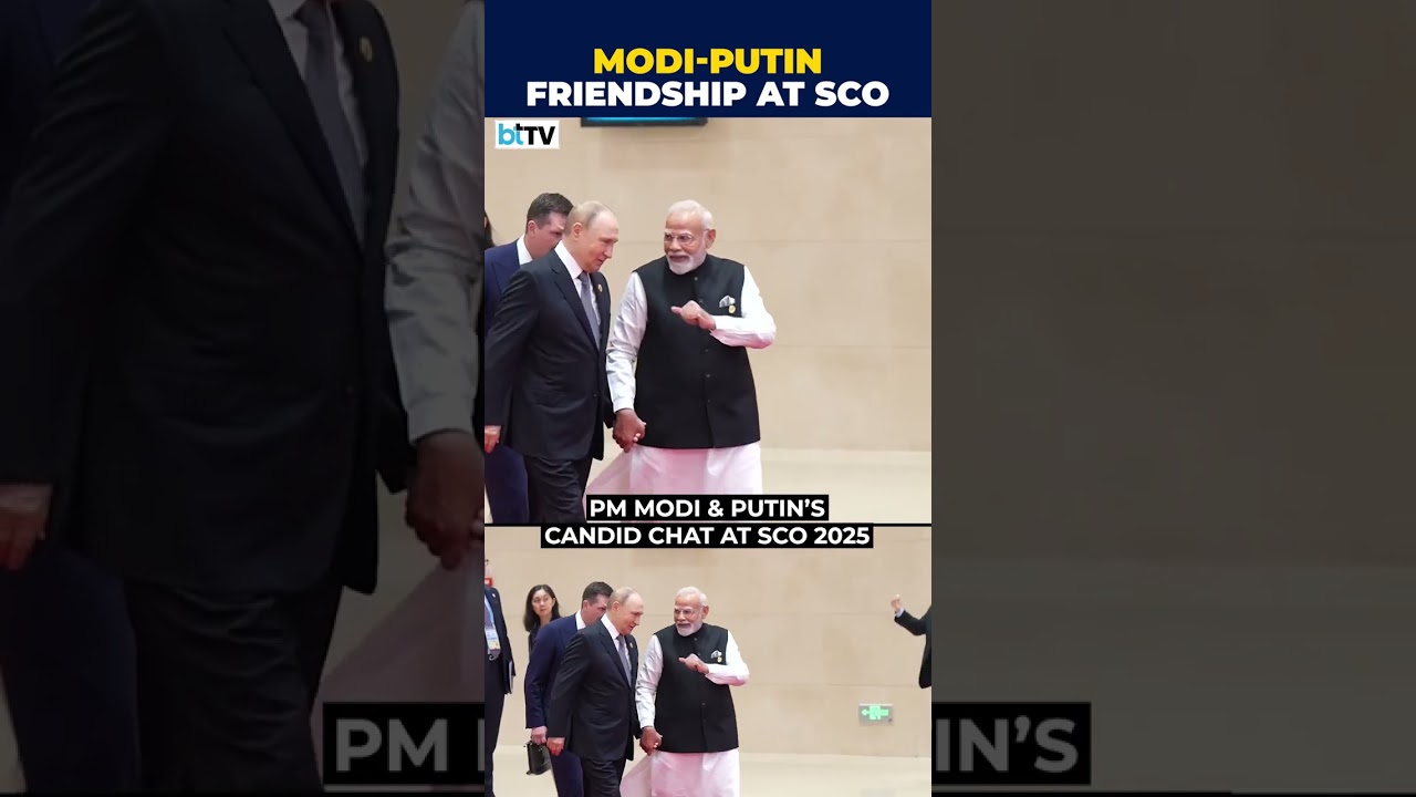 PM Modi- Putin's Friends Forever Moments At SCO Summit 2025 In Tianjin, China