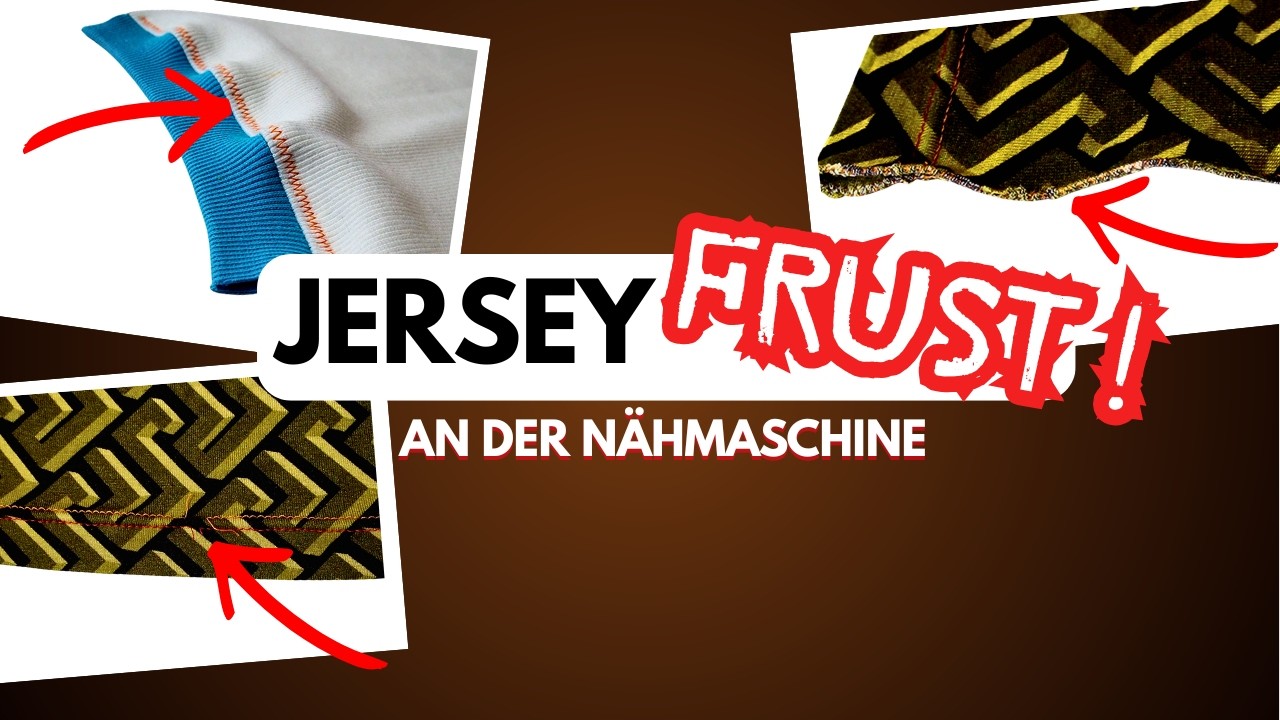 Expertentipps - Jersey nähen mit der Nähmaschine