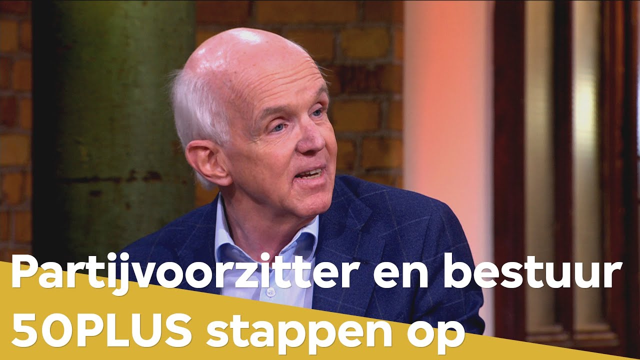 Crisis bij 50PLUS | Geert Dales | Buitenhof