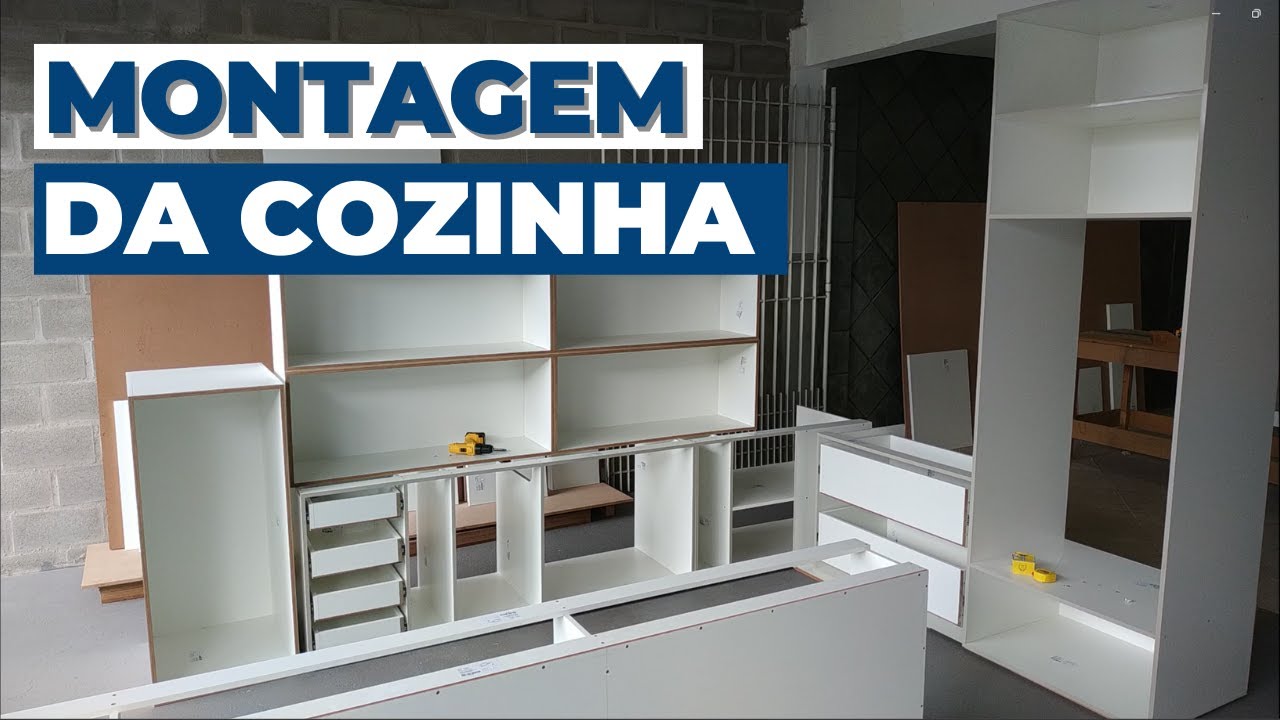 [PARTE 02] MONTAGEM DE COZINHA, MÓDULOS FINALIZADOS.