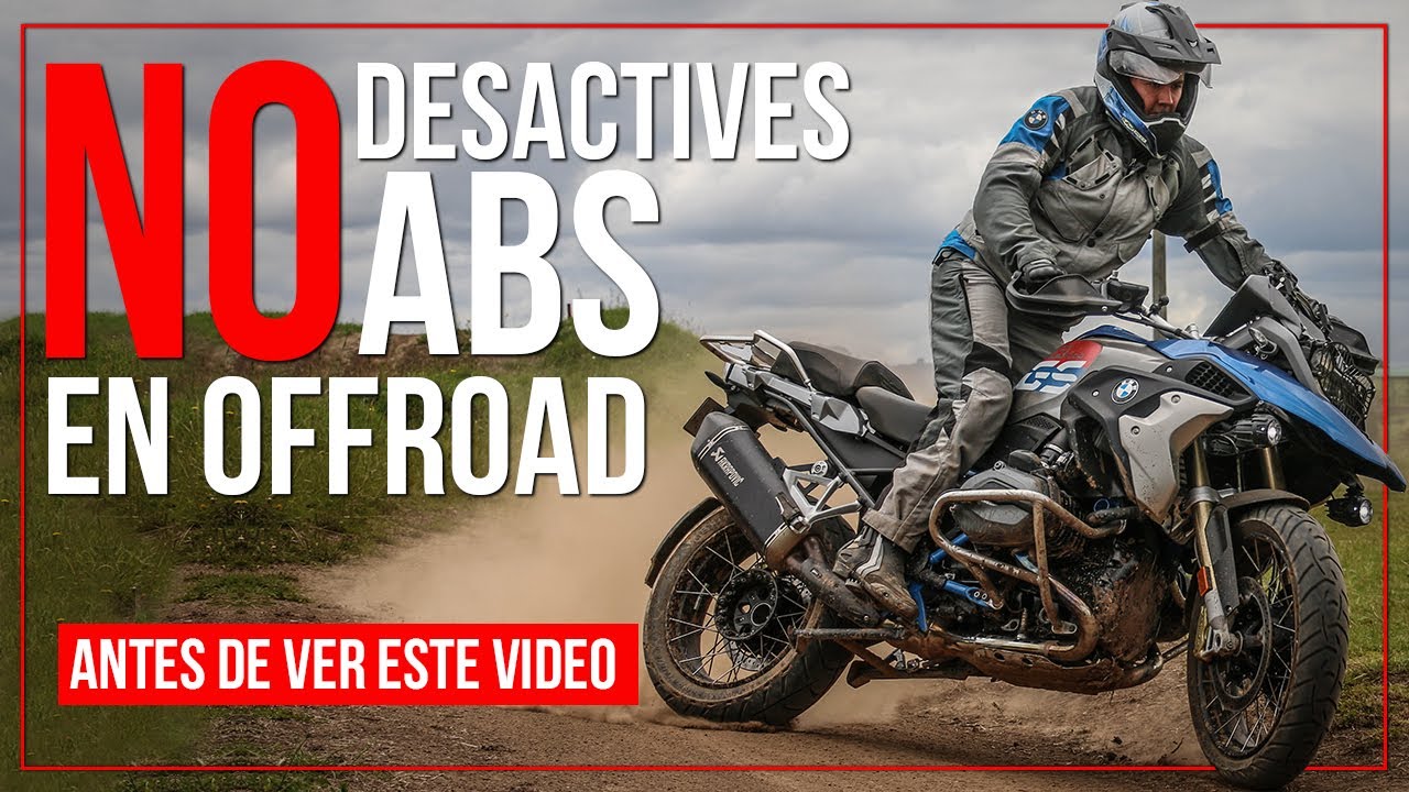CÓMO FRENAR EN MOTO CON / SIN ABS en OFF ROAD - FRENOS ABS EN MOTO #CapitalRider #LocosporlaAventura