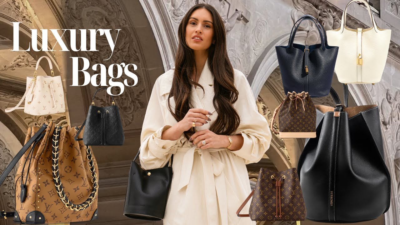 LUXURY HANDBAG COLLECTION | Bucket luxury bags, Mid luxury bags, Hermès, Beracamy, Longchamp | Pia