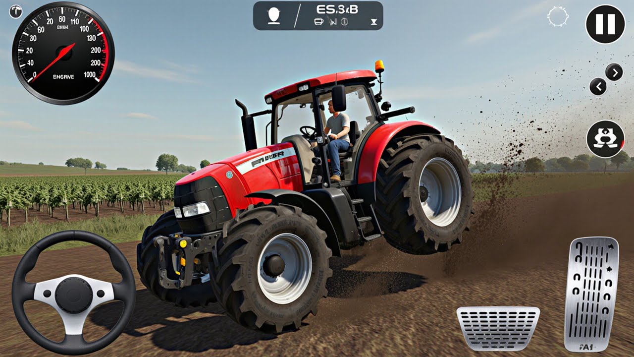 Indian Tractor Tochan Drive Simulator - Real Grand Farming Transport Walkthrough - Android GamePlay