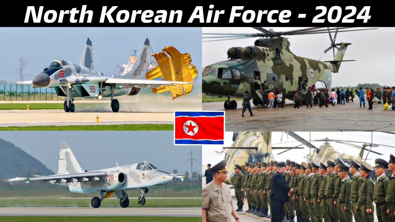 Korean People's Army Air Force - 2024 || North Korean Air Force || 朝鮮人民軍 空軍