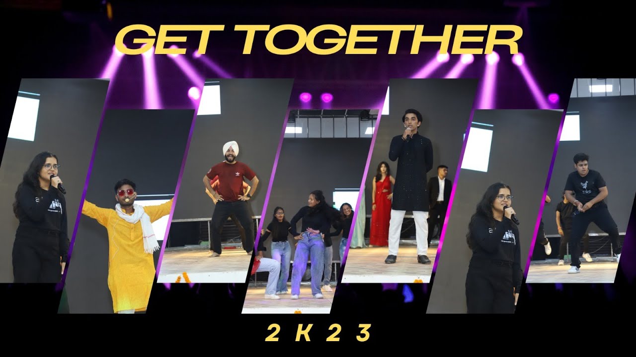 Get Together 2K23 - COER University's Ultimate Fresher's Eve Bash!