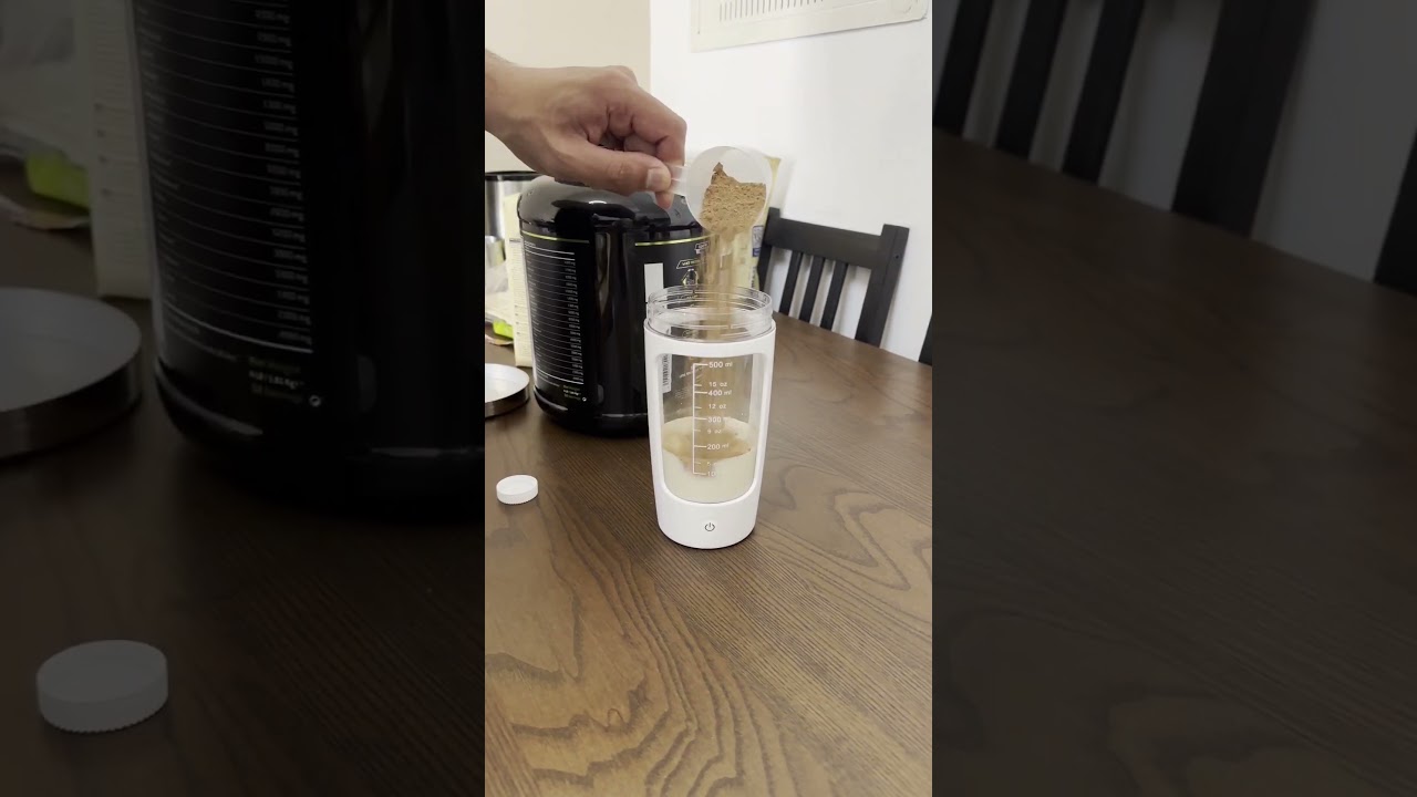 Blend Better: Introducing the Electric Protein Shaker