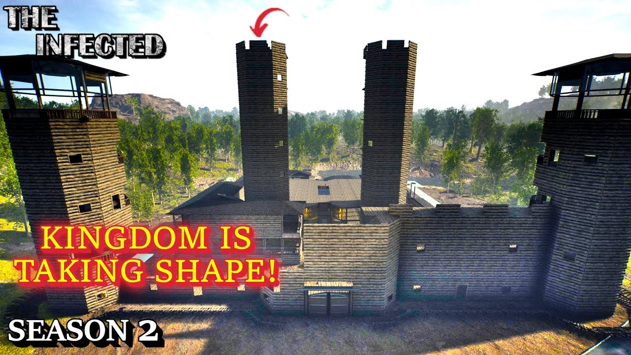 BEAUTIFUL CASTLE TAKING SHAPE v11.3 | The Infected Gameplay | S2E55