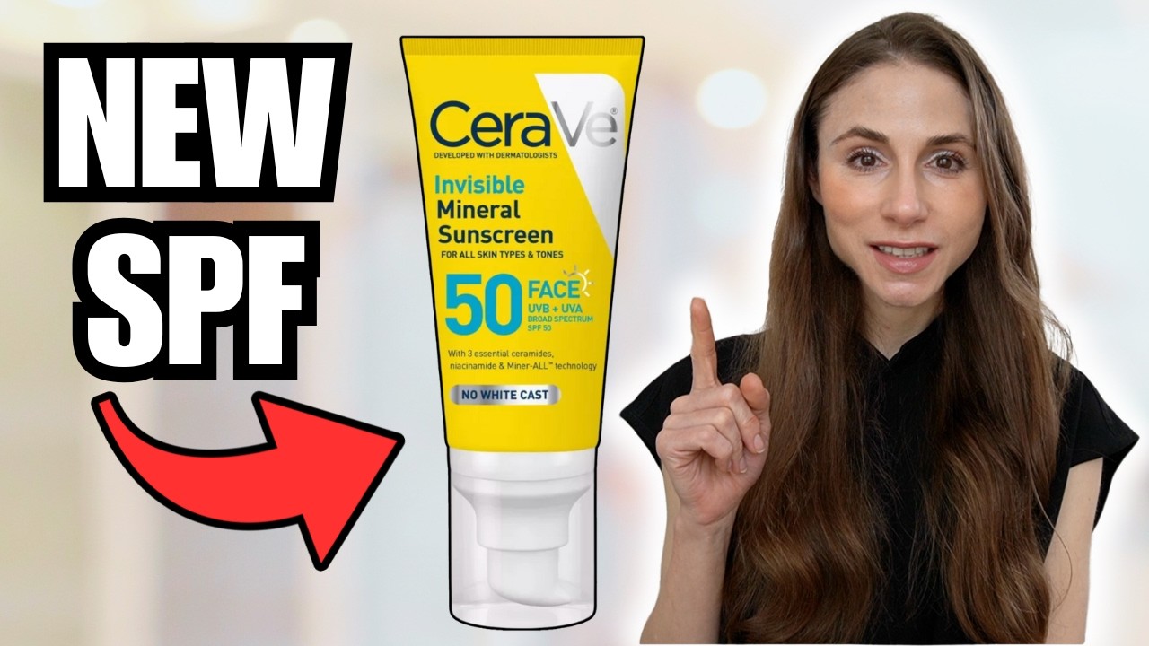 Dermatologist Reviews CeraVe Invisible Mineral SPF 50 | No White Cast?