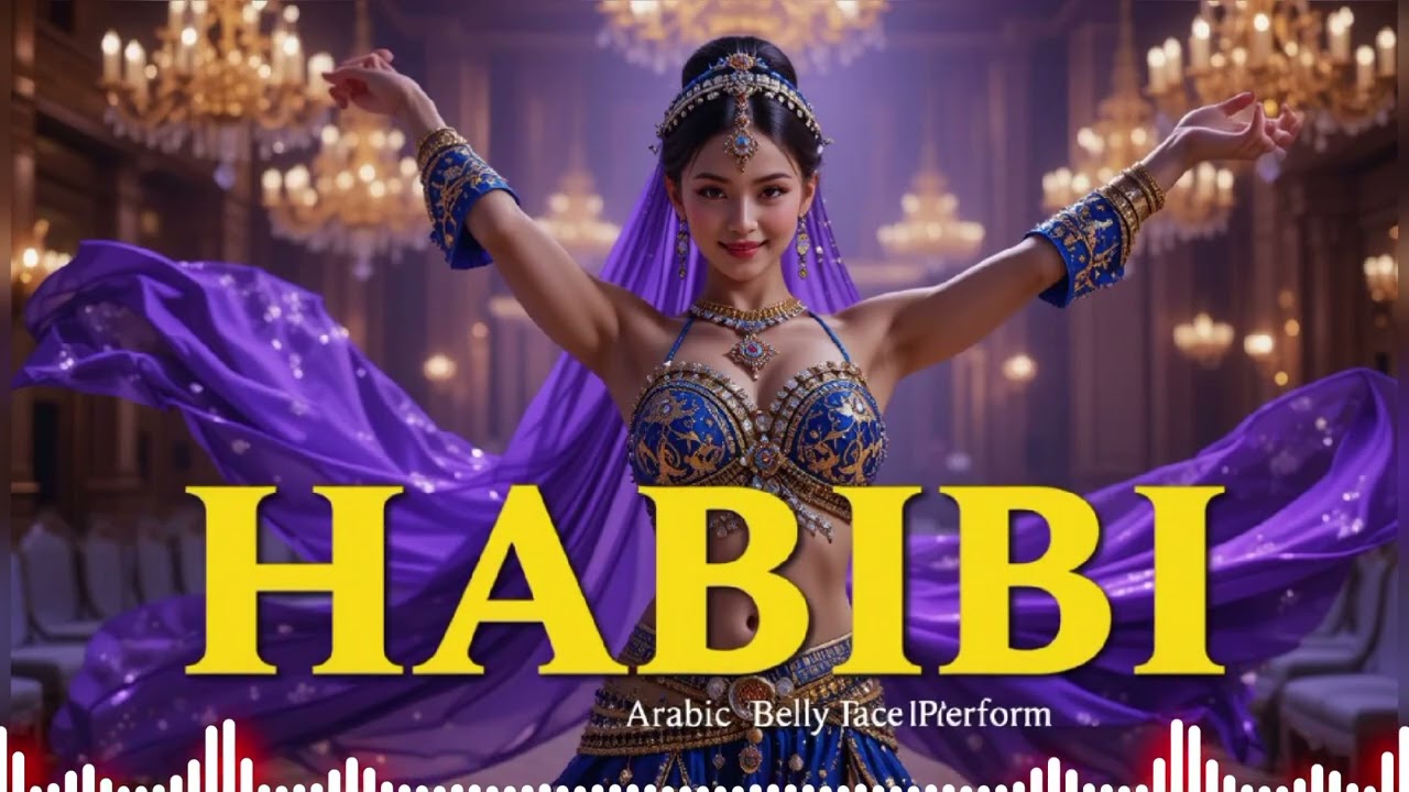 Habibi | حبيبي | Arabic AI Music 2025 | Energetic Trap EDM Club Anthem