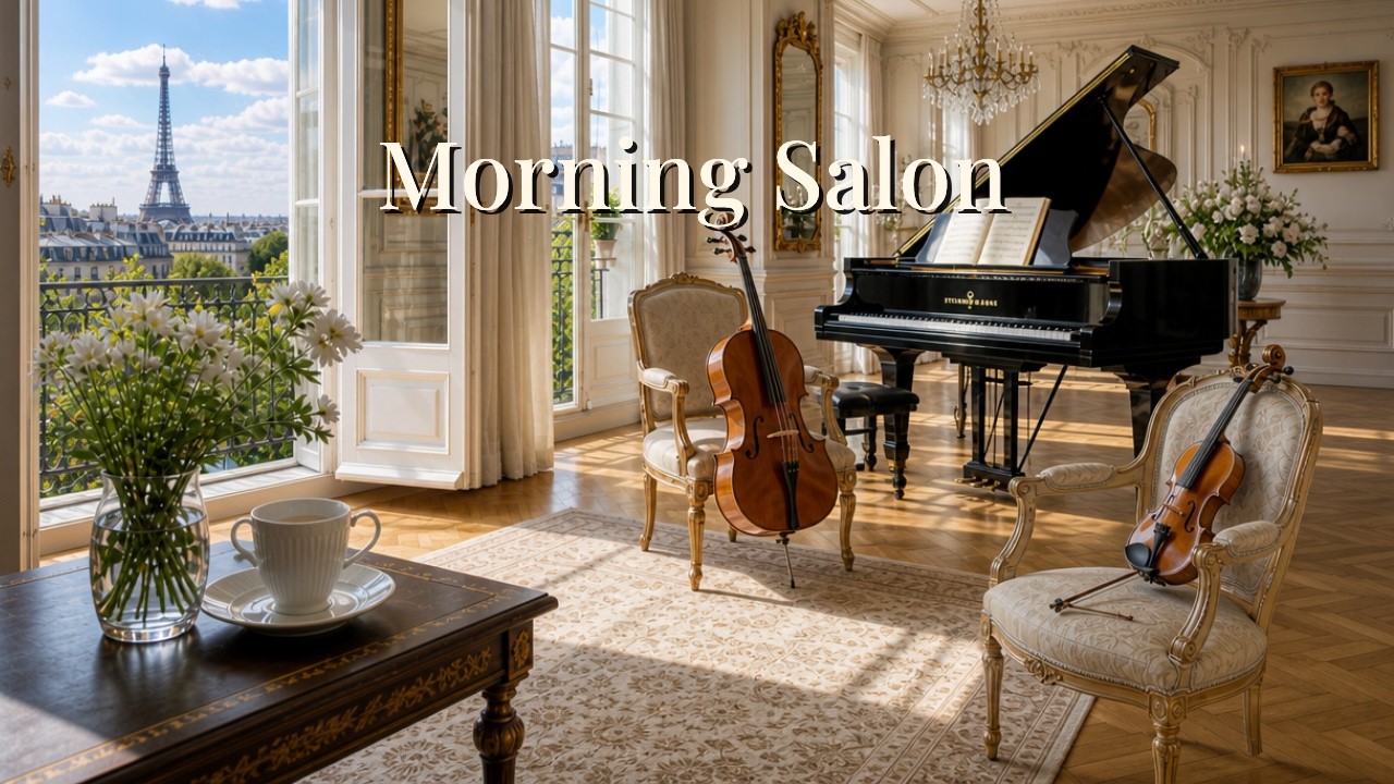Paris Morning Salon | Elegant Classical Music for Reading & Relaxing