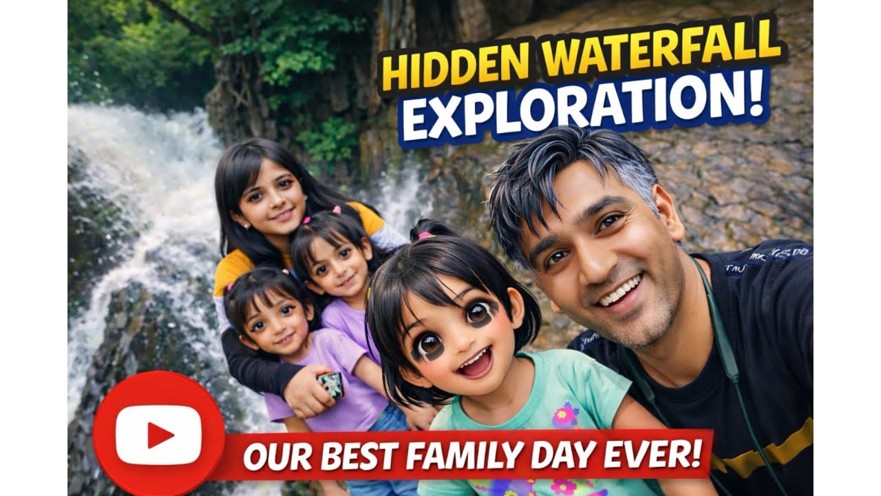 Day -4 hidden waterfall exploration, our best family day ever 