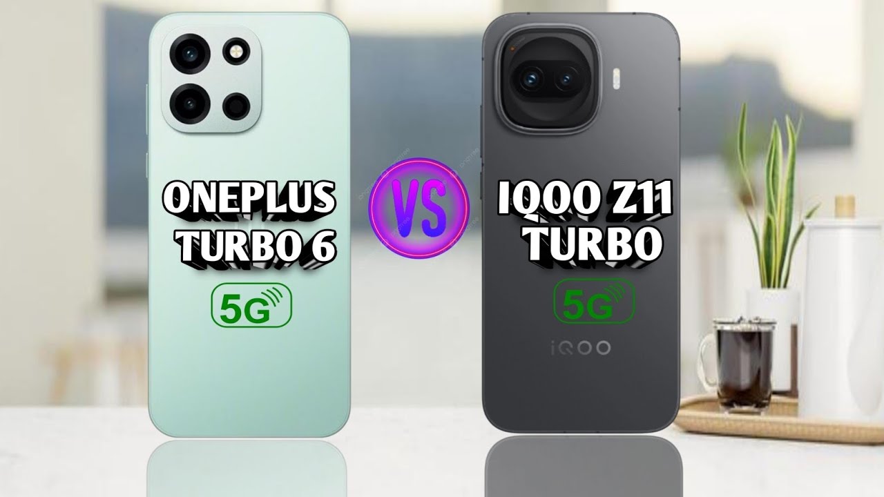 ONEPLUS TURBO 6 VS VIVO IQOO Z11 TURBO!! FULL COMPRASION 🔥