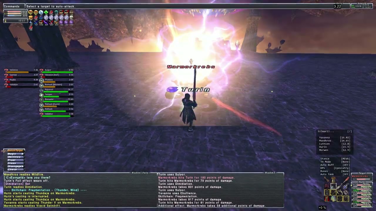 FFXI - Odyssey Gaol (V25 Marmorkrebs)
