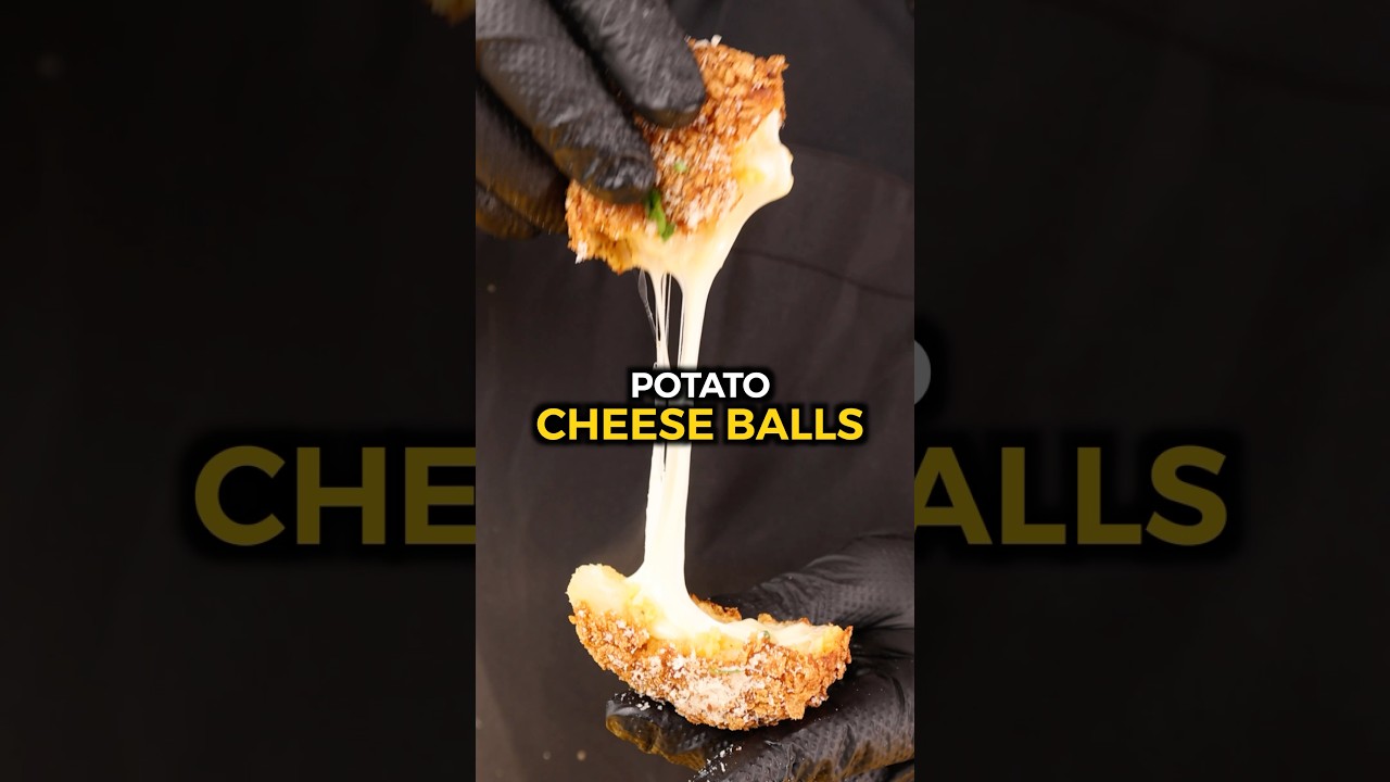 Crispy Potato Cheese Ball Recipe