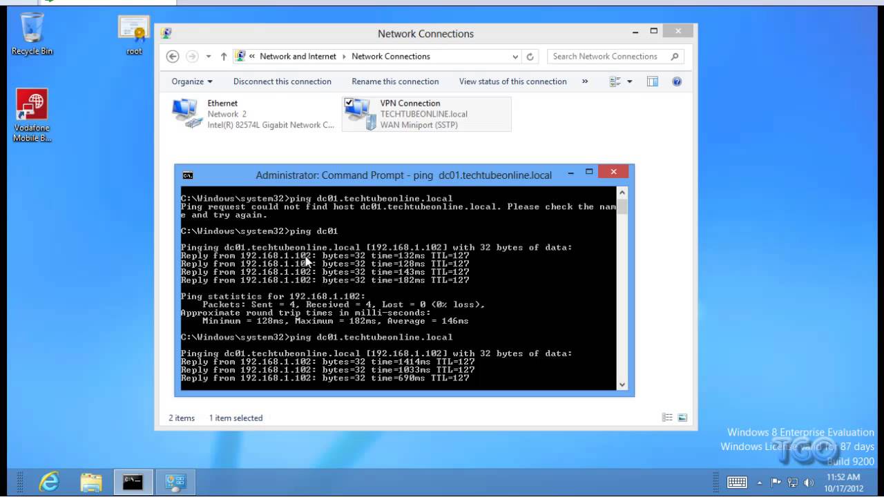 Install Anywhere Access VPN and Remote Domain Join on Windows Server 2012 Essentials