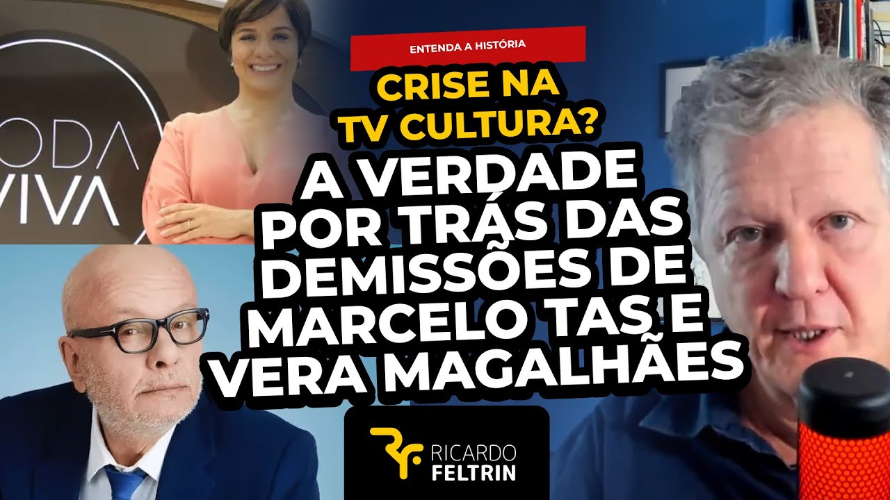 Marcelo Tas e Vera Magalh&atilde;es fora da Cultura... a verdade sobre as demiss&otilde;es