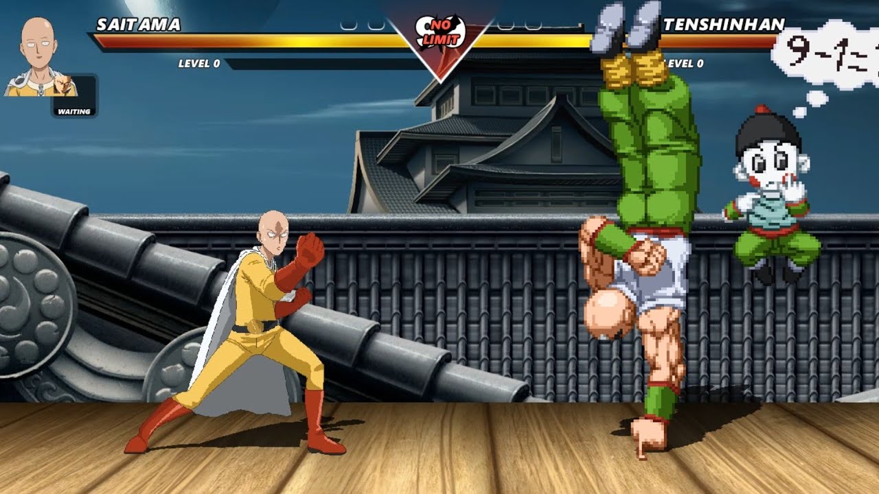 SAITAMA vs TENSHINHAN - The most epic fight ever made!