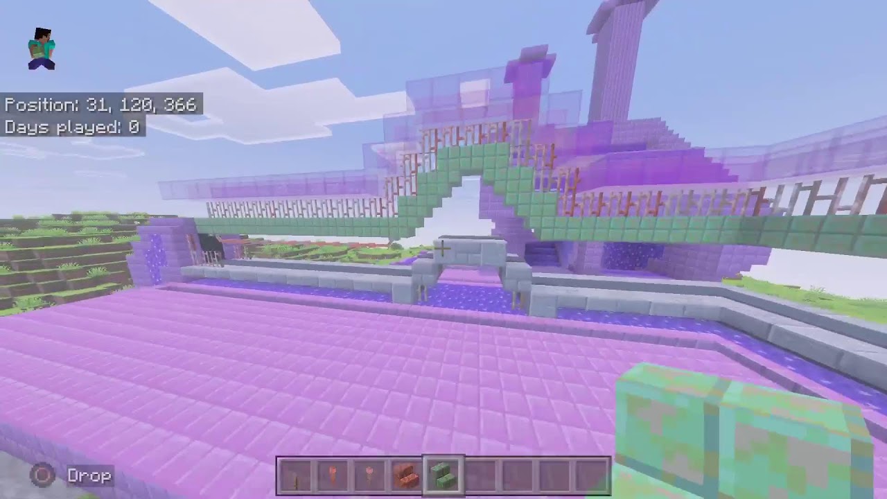 Minecraft Building In Creative