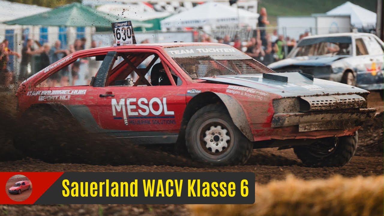 AUTOCROSS Meschede 19.08.2023 - Klasse 6 WACV: Alle Läufe [4K]