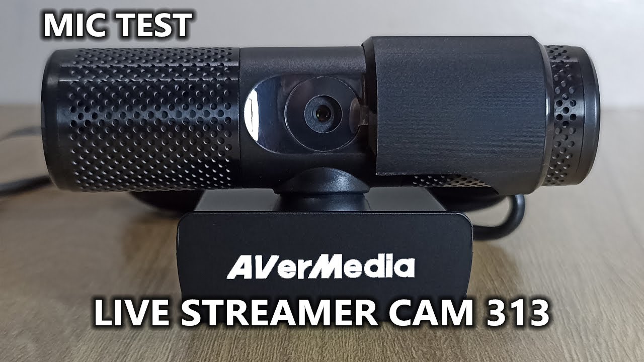 AVerMedia Live Streamer CAM 313 Mic Test