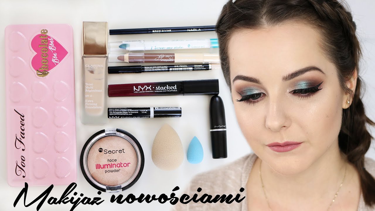 Makijaż nowościami | Too Faced, Clarins, Nabla, Blendit i inne... | Milena Makeup
