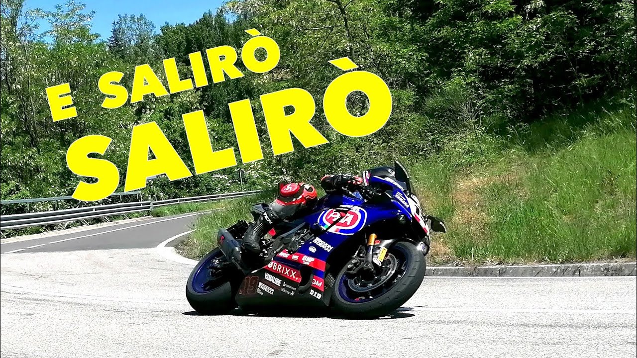 Yamaha r1 2018 | passo della futa 🚀