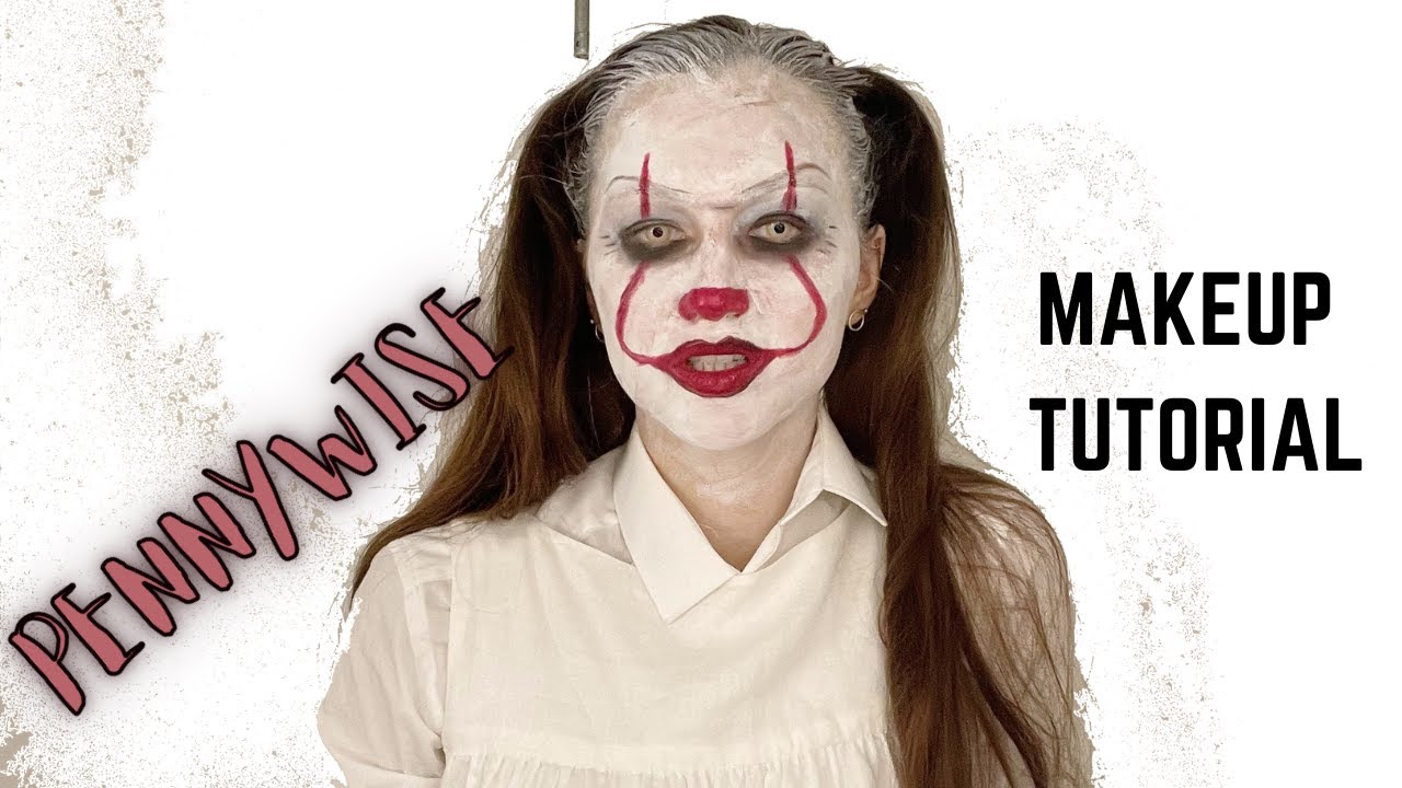 IT Pennywise Makeup Tutorial | EASY