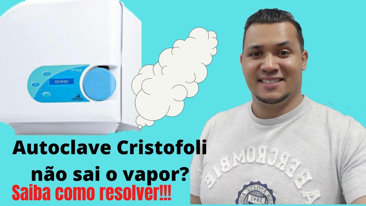 autoclave Cristofoli não sai o vapor??? Saiba como resolver!!!          #cristofoli