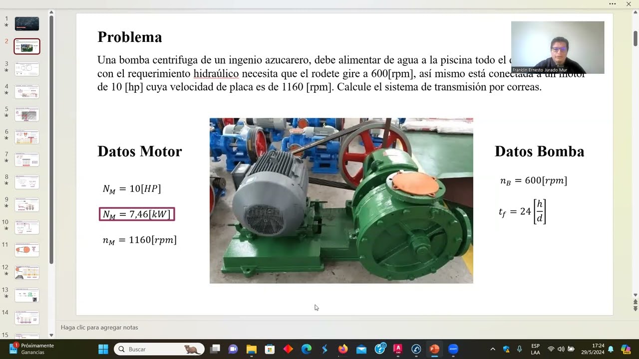 Clase vía ZOOM | Cálculo de Correas | Elementos de Máquinas 2 (Parte 1)