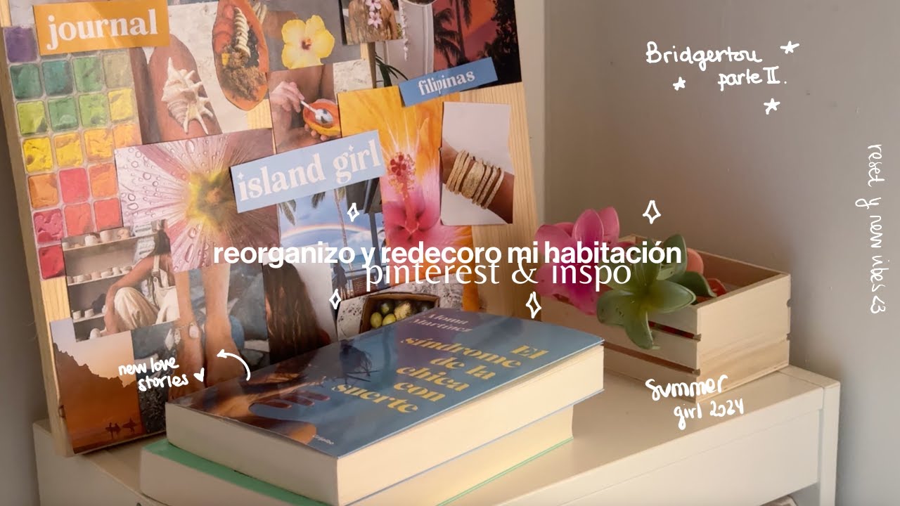 reorganizo y redecoro mi habitación + roomtour 🍒 pinterest room