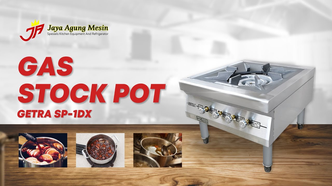 Kompor Terbaik Untuk Masak Besar? | Review Gas Stock Pot Getra SP-1DX
