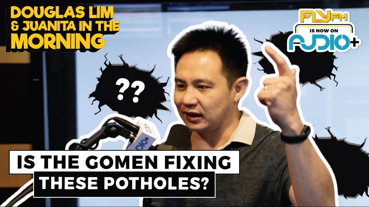 Is The Gomen Fixing These Potholes? | Douglas Lim & Juanita In The Morning