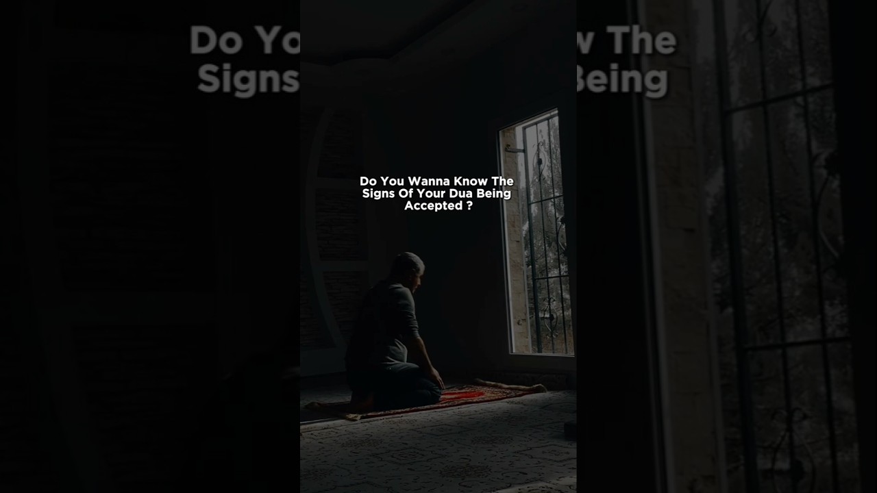 Sign of dua being accepted 🤲 #islamicshorts #shorts #muslim #islam #reminder #dua #quran