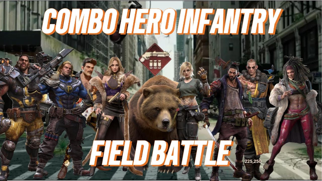 Top Kombinasi Hero Infantry Field Battle Awal 2025 - Doomsday Last Survivors
