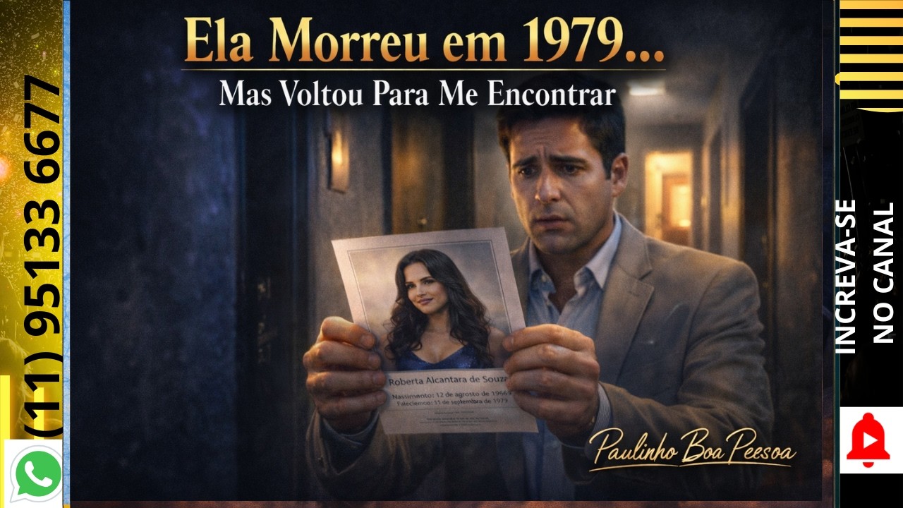 PARTE 1-“Ela Morreu em 1979… Mas Voltou Para Me Encontrar”