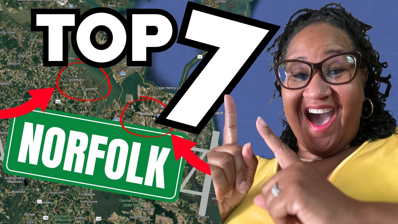 Top 7 HOTTEST Neighborhoods in NORFOLK Virginia 2025!🤯[Watch Before Moving!🚨]