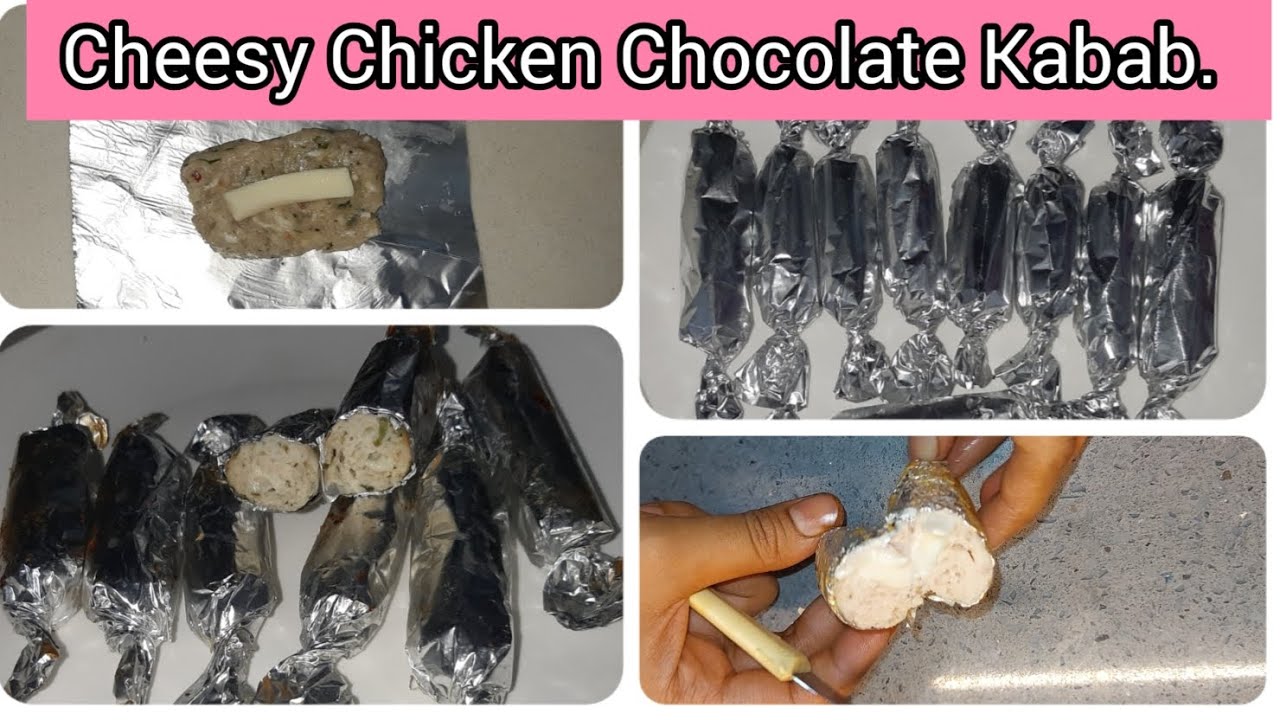 No Oil❗️Steam Chicken Chocolate Kabab | How To Make Kebab In Foil Paper | #cookwithalihaan