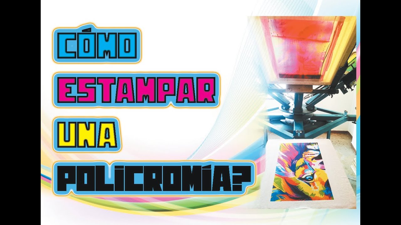 🤩 CÓMO ESTAMPAR UNA POLICROMÍA??? 🤯
