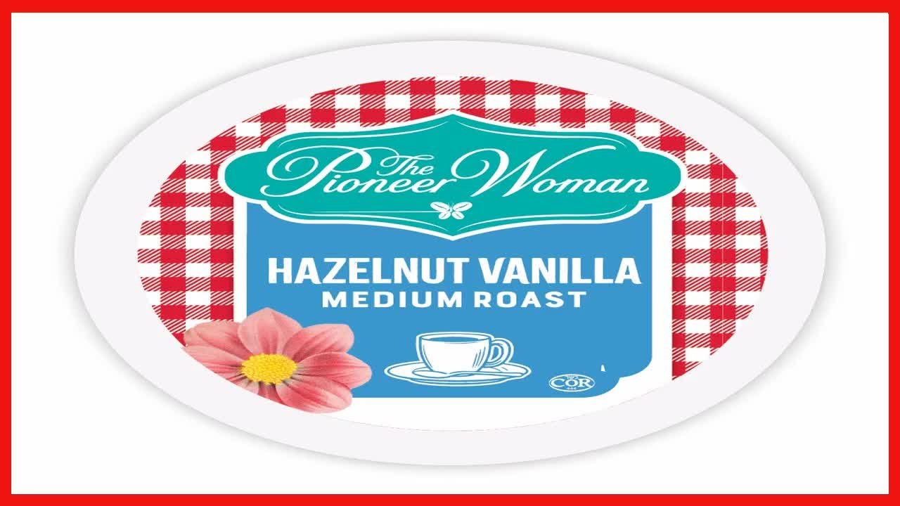 Great product -  The Pioneer Woman Flavored Coffee Pods, Hazelnut Vanilla Medium Roast Coffee