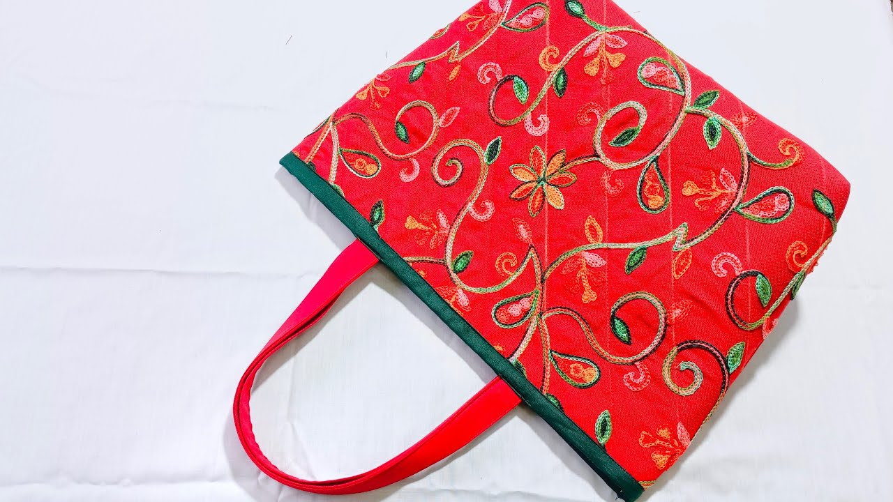 How To Make Best Designer Bag | Bag Kaise Banaye Ghar Par | Diy Handbag For Market |