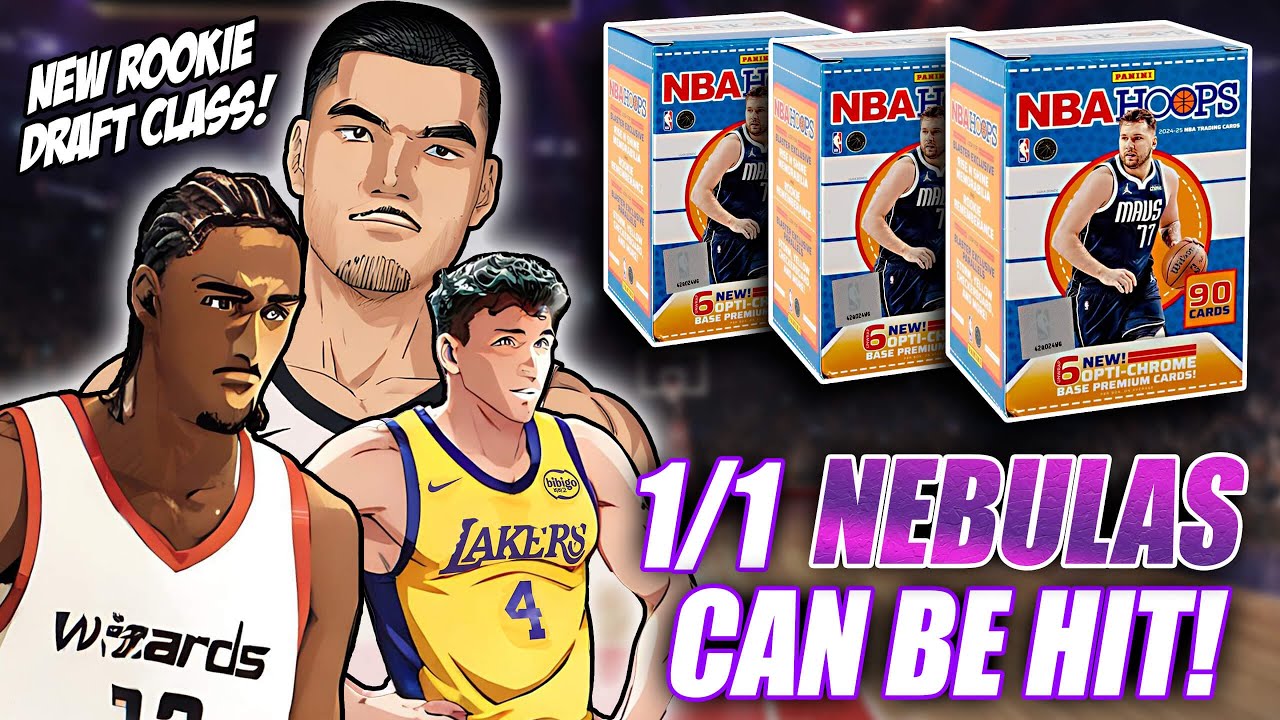 😲 НАМНОГО ЛУЧШЕ, ЧЕМ Я ОЖИДАЛ! Обзор NBA Hoops Blaster Box 2024-25!