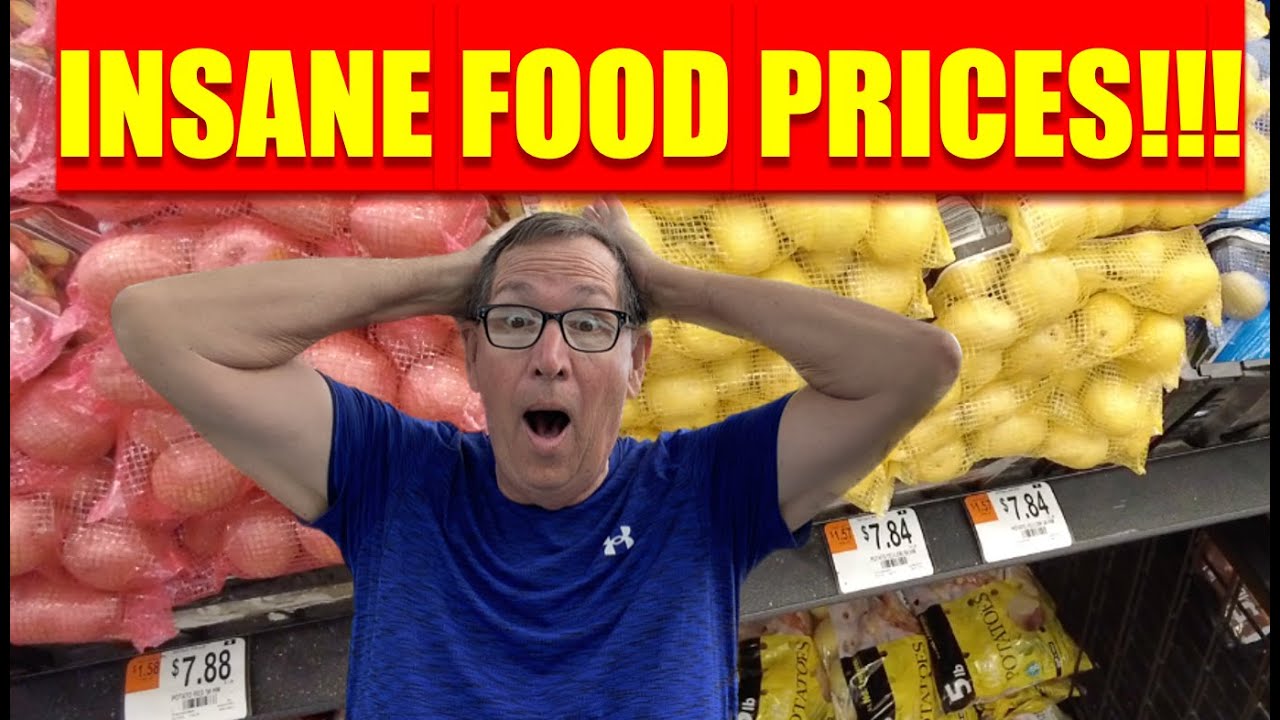 WE ARE BROKE!!! $8 for 5 lbs of Potatoes!!! INSANE INFLATION & High Food Prices!! Pay More-Get Less!