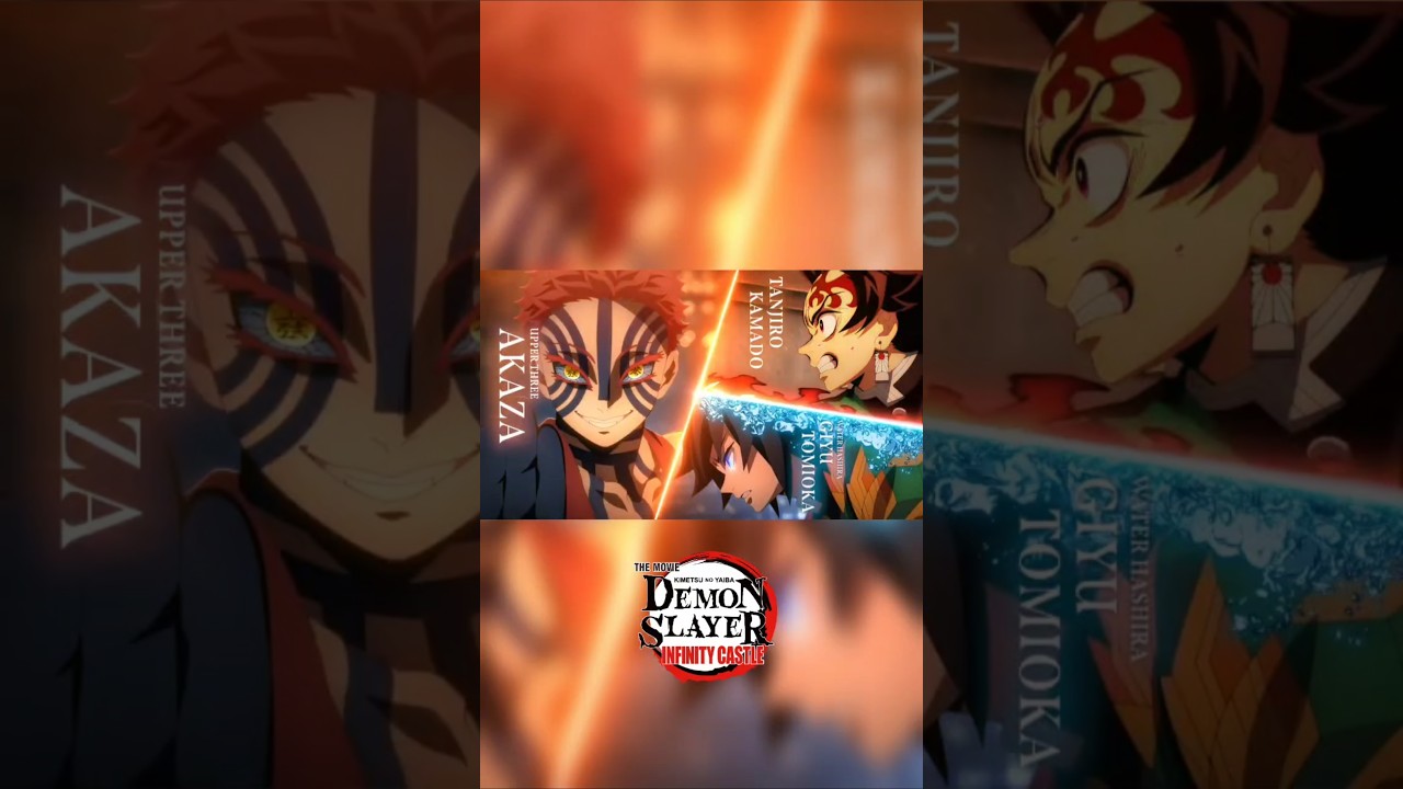 1 WEEK till WORLWIDE release of Infinity Castle movie 😵 #kimetsunoyaiba #demonslayer