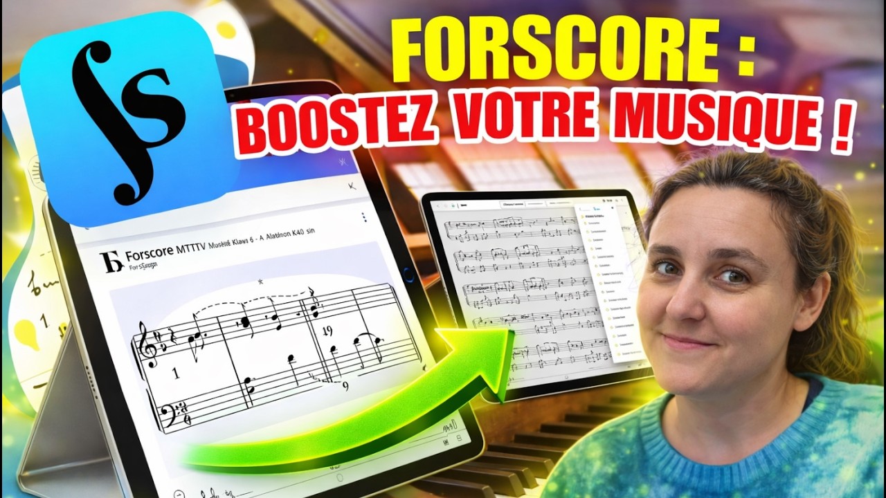 Découvrez Forscore   L'application Indispensable pour Tes Partitions sur ipad ! 🎹📱