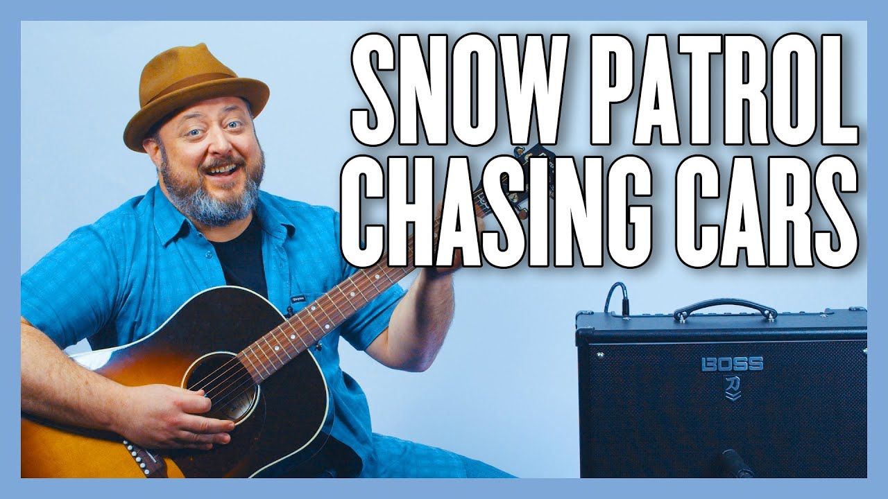 Урок игры на гитаре Snow Patrol Chasing Cars + Обучающее видео
