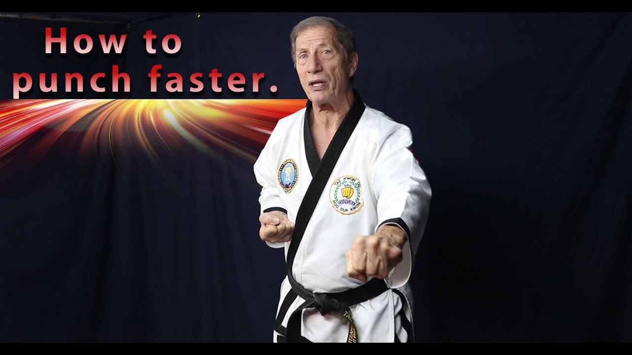 Martial Arts Lesson in One Minute: How To Punch Faster