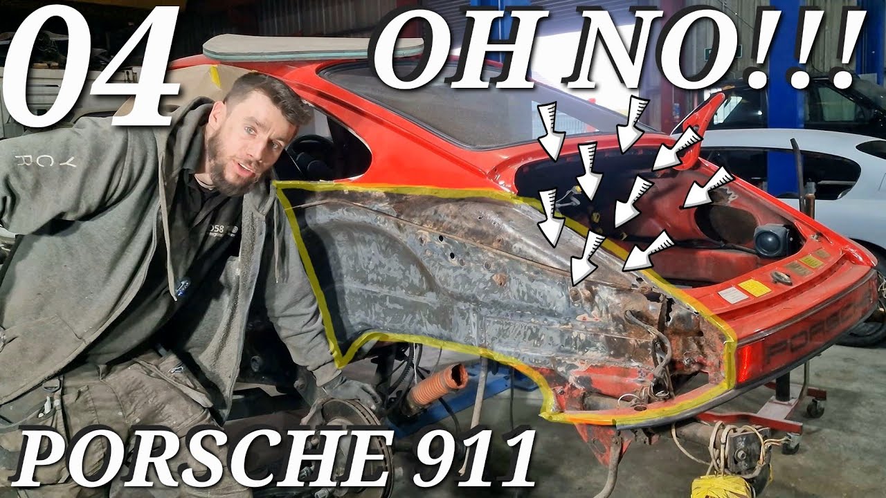 Пора разбирать Porsche? Снимаем заднюю часть с классического Porsche 911. Реставрация, часть 4.